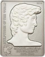 5 $ 2010 - Michelangelo - David Skulptur - Marmor 