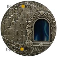 2 $ 2012 Niue Island - Crystal Art - Geheimnisse Liechtensteins 