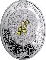 2 $ 2010 Niue Island - Imperial Faberge - Kleeblatt Ei 