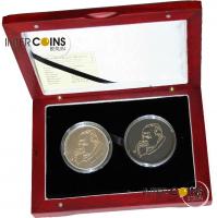 2 x 10 $ 2005 Liberia Set - John Paul II 