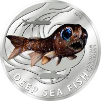 2 $ 2010 Pitcairn Islands - Tiefseefische - Lanternfish 