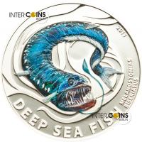 2 $ 2011 Pitcairn Isl. - Schuppenloser Drachenfisch 