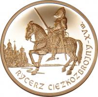 200 zl. 2007 Ritter in der schweren Rüstung 