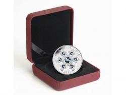 20 $ 2009 Kanada - Snowflake / Schneeflocke blau 