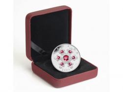 20 $ 2009 Kanada - Snowflake / Schneeflocke pink 