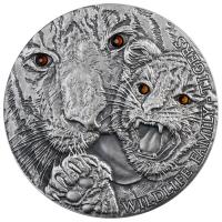 1$ 2013 Niue Island - Wildlife Family - Tigers 