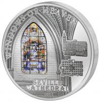 10 $ 2011 Cook Islands - Windows of Heaven - Kathedrale von Sevilla 